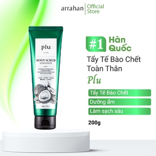 Tẩy Tế Bào Chết Plu Body Scrub Coconut Toàn Thân Tinh Chất Dừa 200g 3W054