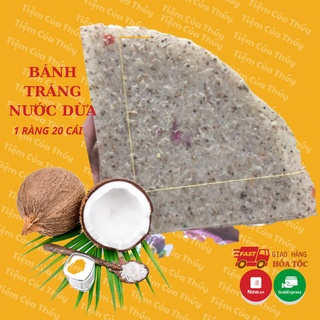 Bánh tráng nước dừa loại ngon 1 xấp 20 cái đặc sản làm quà Đà Nẵng