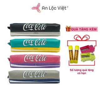 Bóp ví viết logo Cocacola, chất liệu vải 8185 dùng cho học sinh, sinh viên, nhân viên văn phòng