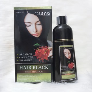Dầu gội phủ bạc đen tóc thiên nhiên Sena