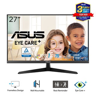 Màn hình máy tính Asus VY279HE 27 inch FHD IPS 75Hz Hàng Chính Hãng