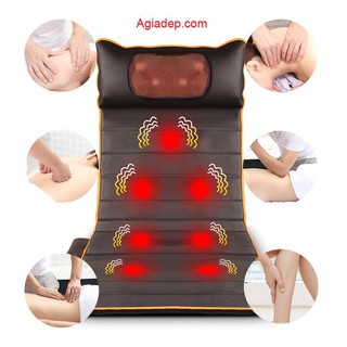 Đệm Matxa trị liệu Hồng Ngoại chống đau lưng nhức mỏi cho người già, trung niên BENBO - Agiadep (Hàng cao cấp)