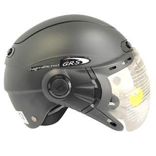 Mũ bảo hiểm 1/2 đầu có kính cao cấp - GRS A102K