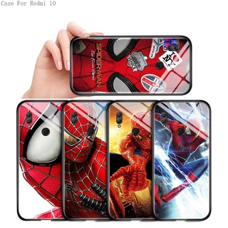Xiaomi Redmi 10 10C 9 9A 9C 9T 5G Cho Ốp lưng điện thoại In Hình Marvel Avengers Spider-man