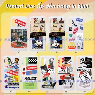 Ốp Lưng Vsmart Live Dẻo Trong Suốt In Hình Nhiều Mẫu Playphone 20200822