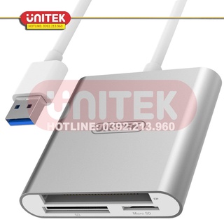 Bộ Đọc Thẻ USB 3.0 Đa Năng Hỗ Trợ Nhiều Định Dạng Thẻ UNITEK Y-9313