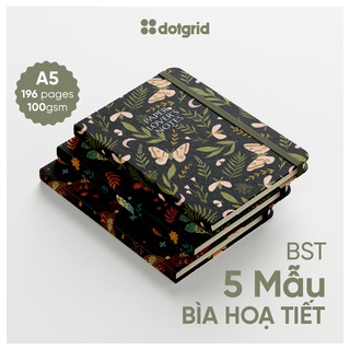 Sổ tay bìa da cao cấp Adorable Animals A5 nhiều mẫu bìa 196 trang 4 loại ruột
