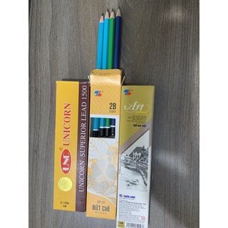Bút chì 2B 5B HB, viết chì 2B 5B HB cho bé