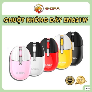 [Mã SKAMSALE03 giảm 10% đơn 200k] CHUỘT KHÔNG DÂY E-DRA EM621W RABBIT KUTE