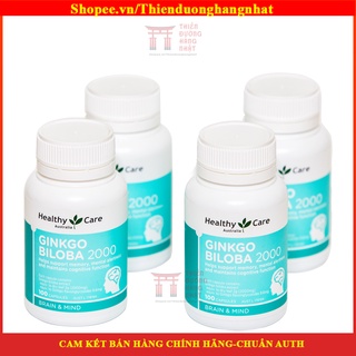 Bổ não Ginkgo Biloba 2000, viên uống bổ não, tuần hoàn máu não, tăng cường trí nhớ
