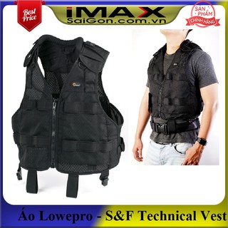 Áo phóng viên Lowepro - S&amp;F Technical Vest, Chính hãng Hoằng Quân