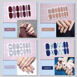 Bộ sticker dán móng tay trang trí 3D DA061 - DA100