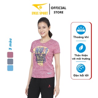Áo Cầu Lông Cổ Tròn Nữ Donexpro, Vải Thun Xược Co Giãn Thoáng Mát AC - 3620