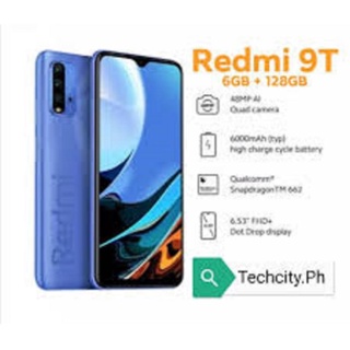 điện thoại Xiaomi Redmi 9T Chính Hãng ram 6G/128G 2sim, Pin 6000mah, Chiến Mọi game nặng mượt