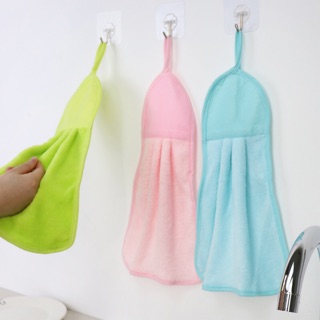 [RẺ VÔ ĐỊCH] Khăn Lau Tay Nhà Bếp Có Móc Treo