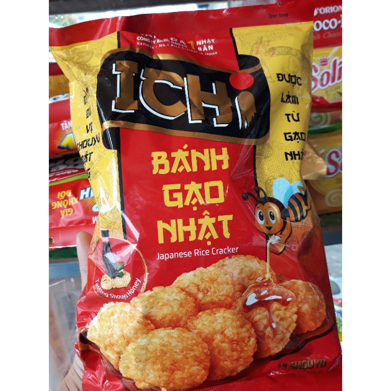 Bánh gạo ICHI ( Bánh gạo Nhật) gói 100g.