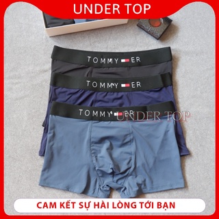 Quần lót nam đùi thông hơi thun lạnh, Quần sịp nam đùi thông hơi boxer co dãn 4 chiều kháng khuẩn | Under Top