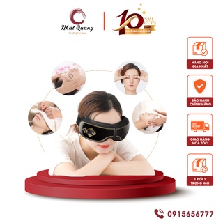 [Hàng nội địa Nhật] Máy mát xa mắt ủ nóng, ấn huyệt, nghe nhạc Bluetooth Galopar Nhật Bản- Chính hãng Nhật Quang Shop