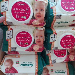 10 gói khăn ướt Mamamy 120 tờ không mùi