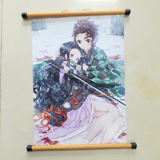 Poster/ Tranh Treo tường anime In hình theo yêu cầu A4-A3