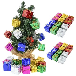 1 Hộp quà 2.5cm  treo cây thông trang trí Giáng Sinh Noel - 9293store - 9293trangtri
