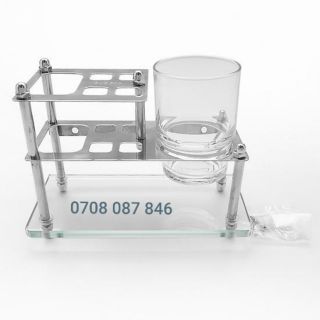 Kệ để bàn chải kem đánh răng Inox 304, kệ nhà tắm