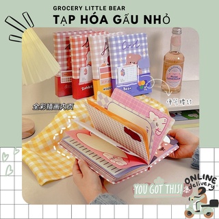 Sổ tay ghi chú thỏ gấu dễ thương