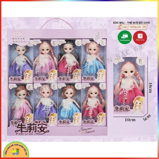 Đồ chơi Búp bê babie elsa cao 18 cm gồm 13 khớp linh hoạt bộ sưu tập búp bê vô cùng dễ thương cho các bé gái TKMB68