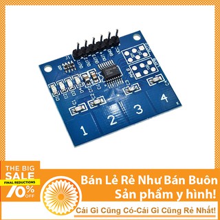 Module Bàn Phím Cảm Ứng Chạm 4 Phím TTP224