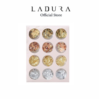 Giấy nhún nail vàng bạc LADURA