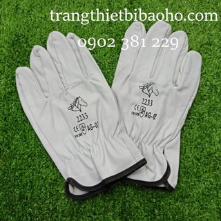 Găng tay da dê hàn Tig 2233 AG-02 (25 cm)