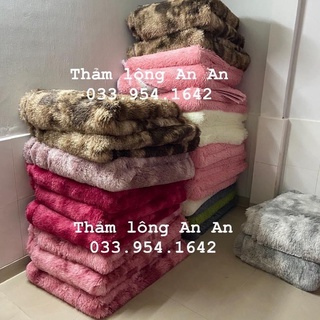 Thảm lông trải sàn 1m2 x 1m6 và 2m x 1m6