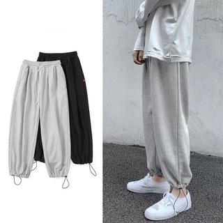 40-100kg quần jogger dây rút thời trang bigsize nam nữ unisex mặc được 2 kiểu