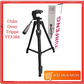 Chân Quay Trippo YT3388 Có 3 Chân Trụ - Thăng Bằng Làm Cho Hình Ảnh Đẹp Hơn
