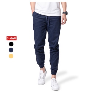Quần jogger thể thao nam kaki mã TT54 kiểu bó ống Hàn Quốc chất vải đẹp ống dài