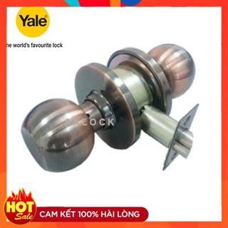 Khóa cửa tay nắm tròn Yale VCA5242 US11- khoá quả đấm cao cấp