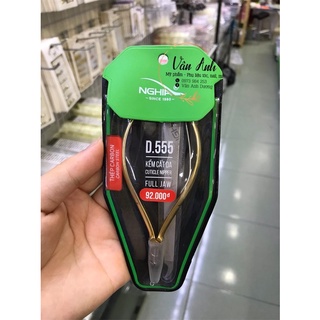 Kiềm Nghĩa D.555 Mạ Vàng Chính Hãng - Kèm Dũa ( Cắt Da Siêu Bén )