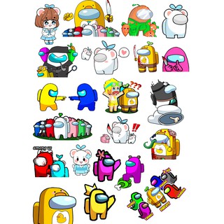 Sticker hero team among us ảnh dán hero team