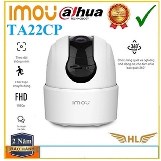 Camera Wifi Không Dây Imou TA22CP Full HD 1080P Không Có Cổng Lan, Imou A22EP 2Mp,Imou A42P 4Mp - Hàng Chính Hãng