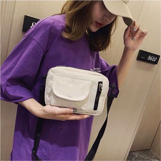[ CHUYÊN SỈ ] Túi đeo chéo nữ mini vải canvas đi chơi cao cấp phong cách Hàn Quốc