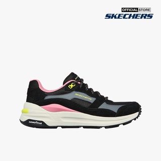 SKECHERS - Giày sneaker nữ thắt dây hiện đại 149626-BKMT
