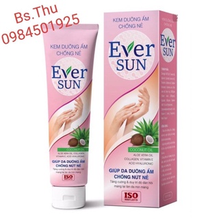 Kem dưỡng ẩm, chống nẻ EVER SUN chiết xuất lô hội, vitamin E, collagen dùng cho môi, mặt, toàn thân tube 30g