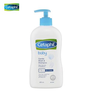 Cetaphil Sữa Tắm Gội Toàn Thân Cho Bé Baby Gentle Wash and Shampoo 2 in 1 400ml
