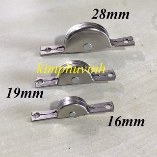 02 CÁI - BÁNH XE CỬA LÙA - BÁNH XE TRƯỢT CỬA TỦ - CON LĂN TRƯỢT CỬA LÙA