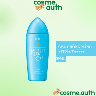 Gel Chống Nắng Dưỡng Ẩm Senka Perfect UV Gel SPF 50+/PA++++ 80g