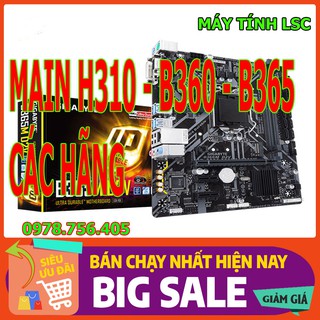 Bo mạch chủ Main H310 B360 B365 socket 1151v2