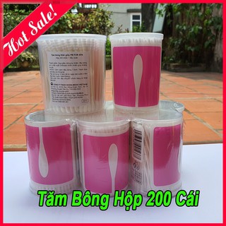 Tăm Bông Kháng Khuẩn UD Baby Nhật Bản - Hộp 200 que