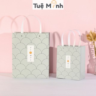 Túi giấy đựng quà phong cách Nhật Bản trang nhã cứng cáp tặng 20/11, sinh nhật