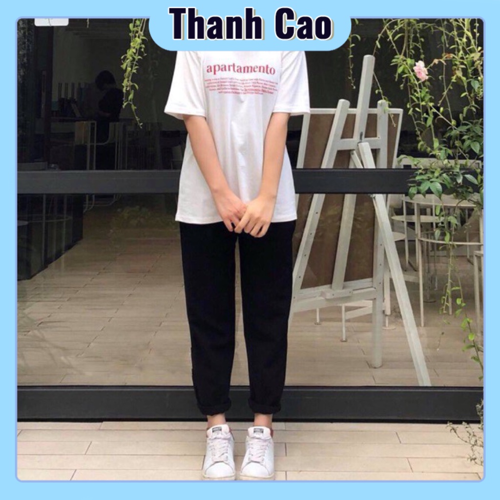 Quần kaki basic pants đen