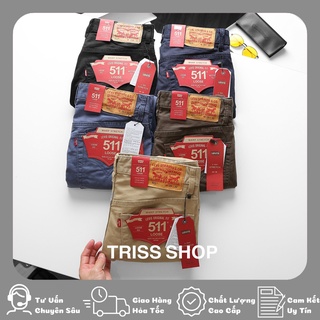 Quần Dài Kaki Nam Levis 5 Dáng Trơn Co Giãn Thoải Mái